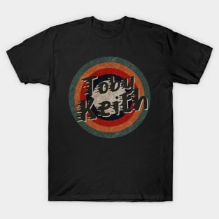 Retro Color Typography Faded StyleToby Keith T-Shirt